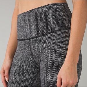 Lululemon High Rise Herringbone Leggings
